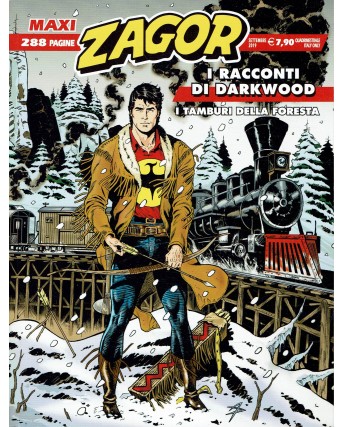 Maxi Zagor  37 i tamburi della foresta di Burattini ed. Bonelli 