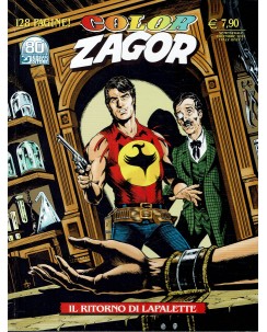 Color Zagor n.14 il ritorno di Lapalette di Nolitta ed. Bonelli