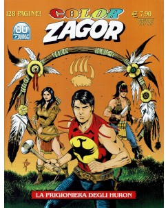 Color Zagor n.13 la prigioniera degli Huron di Nolitta ed. Bonelli