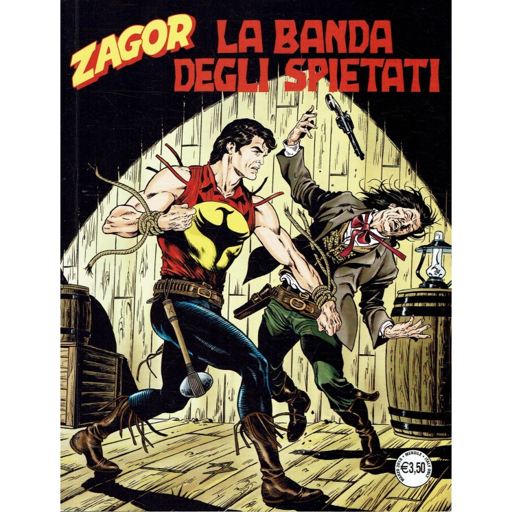 ZAGOR n. 683 la banda degli spietati di Ferri ed. Bonelli