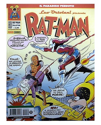 RAT-MAN COLLECTION n. 80 ( IL PARADISO PERDUTO ) di ORTOLANI ed. PANINI