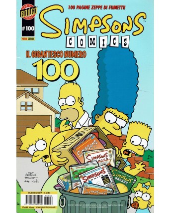 I Simpson n.100 clip clip urrà ed. Panini Bongo 