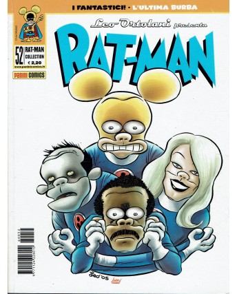 RAT-MAN COLLECTION n. 52 i Fantasici ! di ORTOLANI ed. PANINI