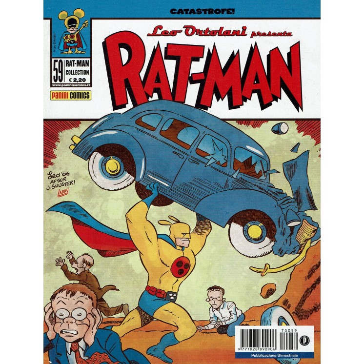 RAT-MAN COLLECTION n. 59 catastrofe! di ORTOLANI ed. PANINI