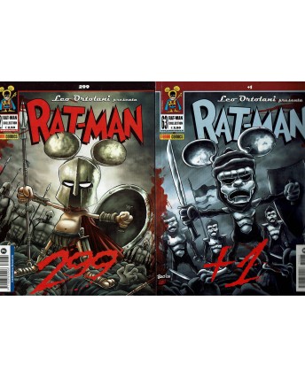 RAT-MAN COLLECTION n. 62/63 299 + 1 di ORTOLANI ed. PANINI