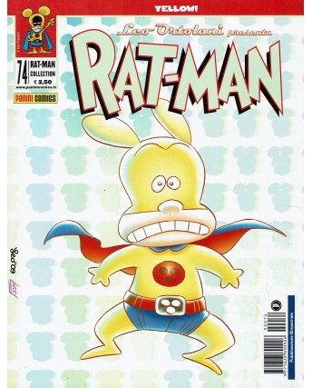 RAT-MAN COLLECTION n. 74 Yellow di ORTOLANI ed. PANINI