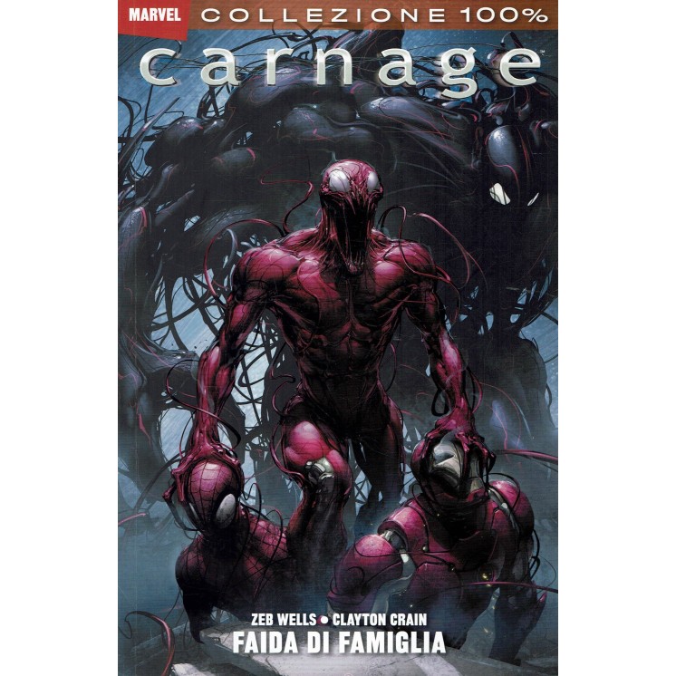 Collezione 100% Marvel : Carnage faida famiglia di Wells BROS. ed. Panini SU58