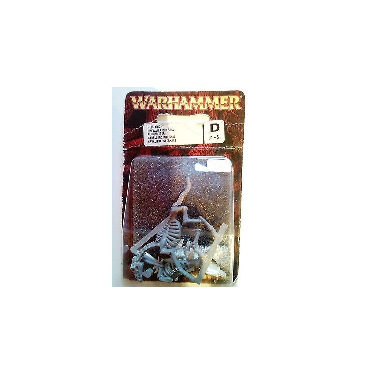 Warhammer Fantasy: Cavaliere Infernale * plastica e metallo * D 91-61 * AP