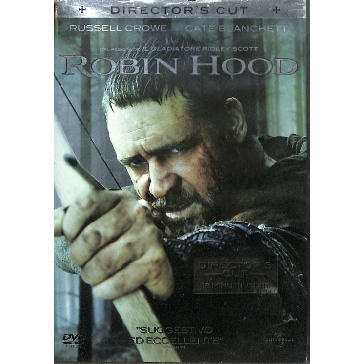 DVD Robin Hood Director's Cut con Russell Crowe Universal DVD ITA B19
