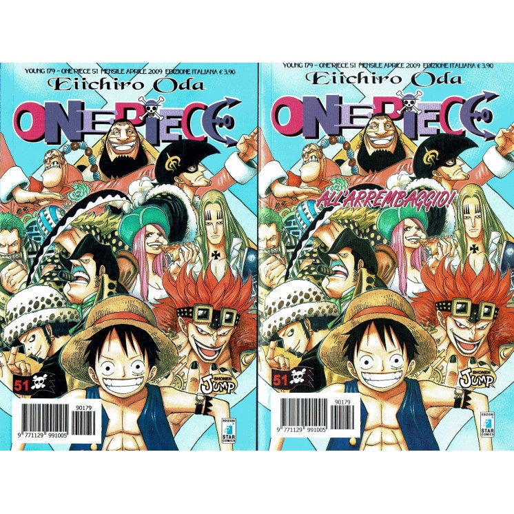 One Piece n.51 di Eiichiro Oda prima EDIZIONE all'arrembaggio USATO ed. Star 