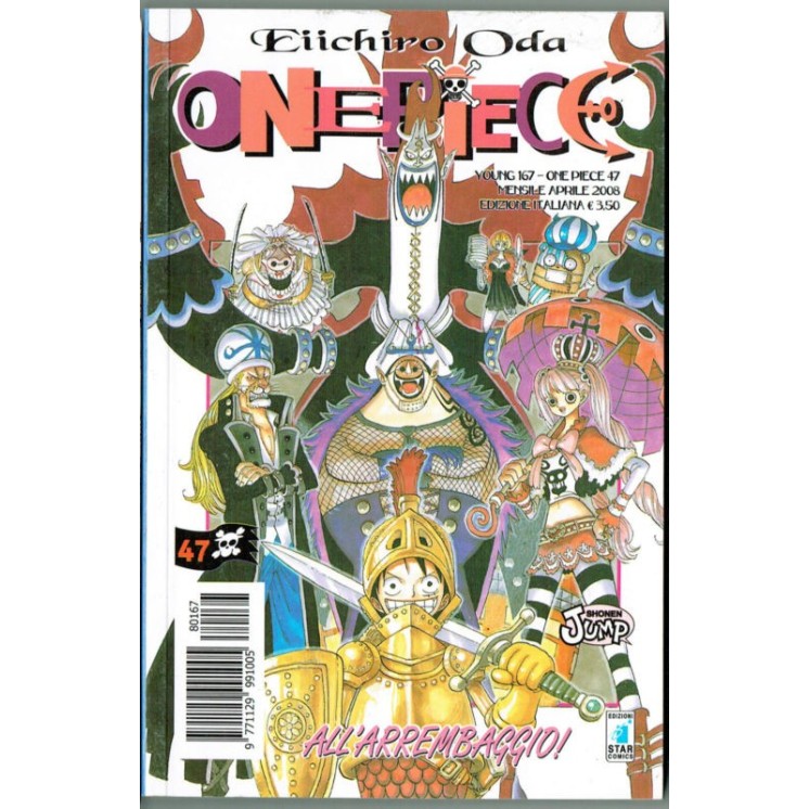 One Piece n.47 di Eiichiro Oda prima EDIZIONE USATO ed. Star Comics
