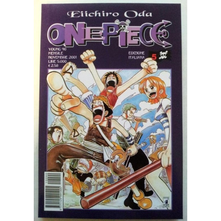 One Piece Edition n.5 Usato Eiichiro Oda  - Martina's Fumetti