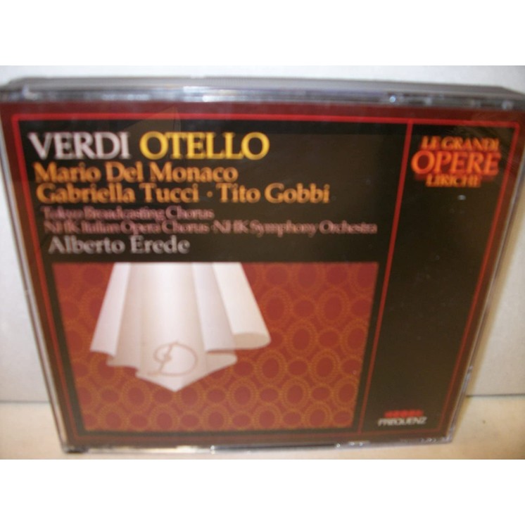 036 CD Giuseppe Verdi Otello Dir. Alberto Erede Anno 1959 Frequenz 2CD