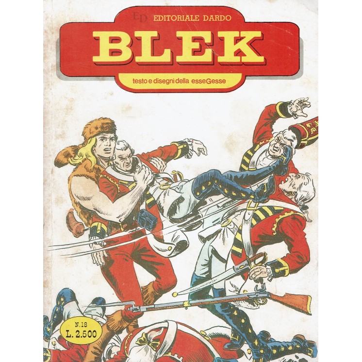 Il Grande Blek 18 la casa dei pazzi di EsseGesse ed. Dardo BO05