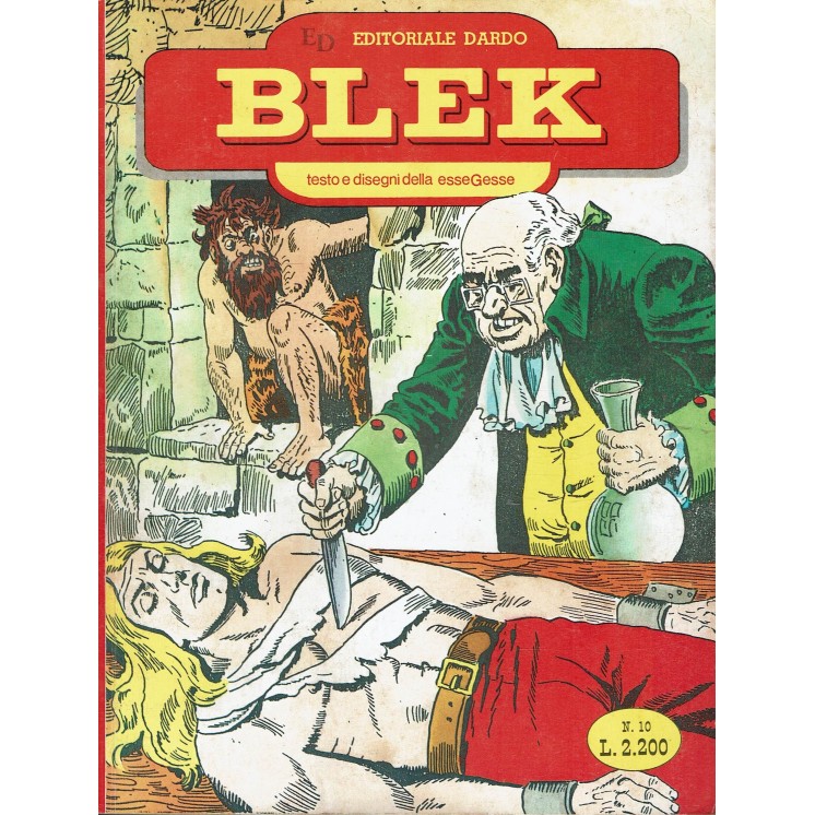 Il Grande Blek 10 la torre maledetta di EsseGesse ed. Dardo BO05