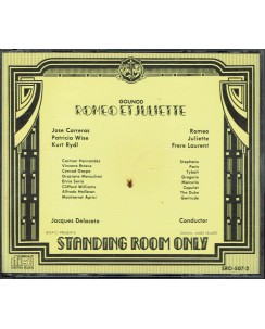 059 CD Gounod Romeo Et Juliette Dir. Jacques Delacote Standing Room Only 2CD 