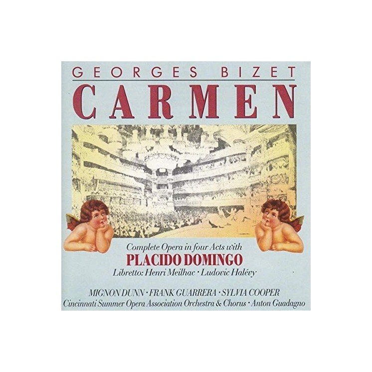 1677 CD Nota blu G. Bizet Carmen recorded live in Cincinnati 1968