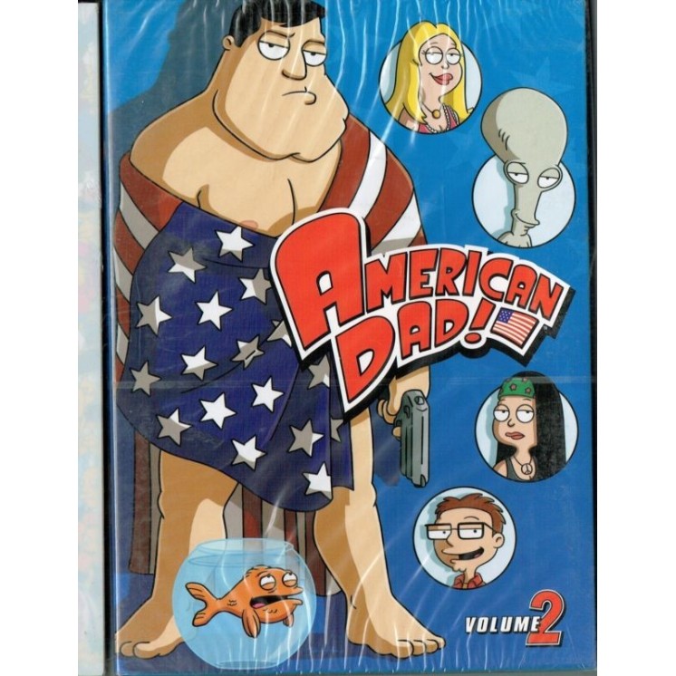 American Dad volume 2 BOX DVD NUOVO