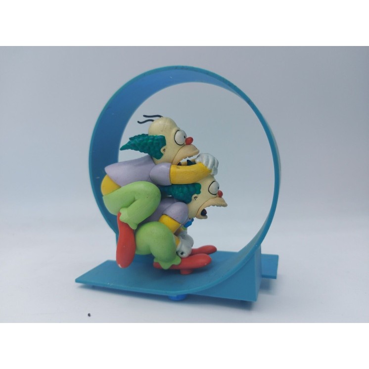 The Simpson's HOMER AND KRUSTY CLOWN Action figure 10cm McFarlane Toys Gd28