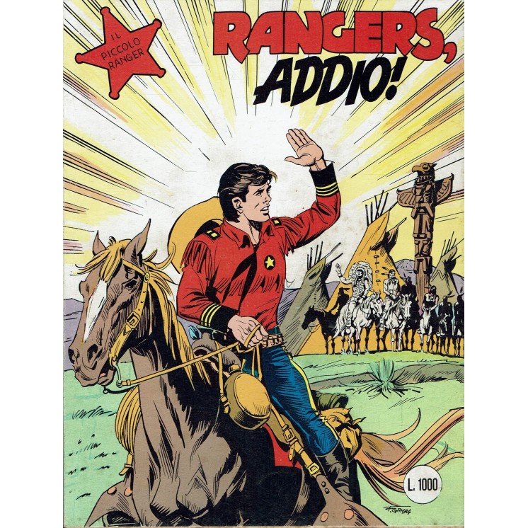 Gli albi Cow Boy 255 Piccolo Ranger Rangers addio di Nolitta ed. Daim Press BO04