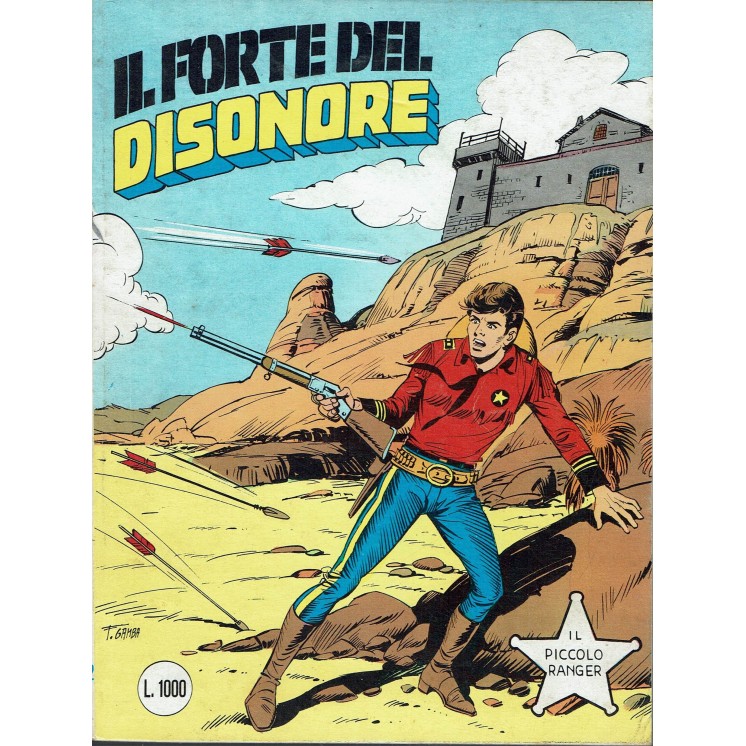 Gli albi Cow Boy 252 Piccolo Ranger il forte del disonore ed. Daim Press BO04