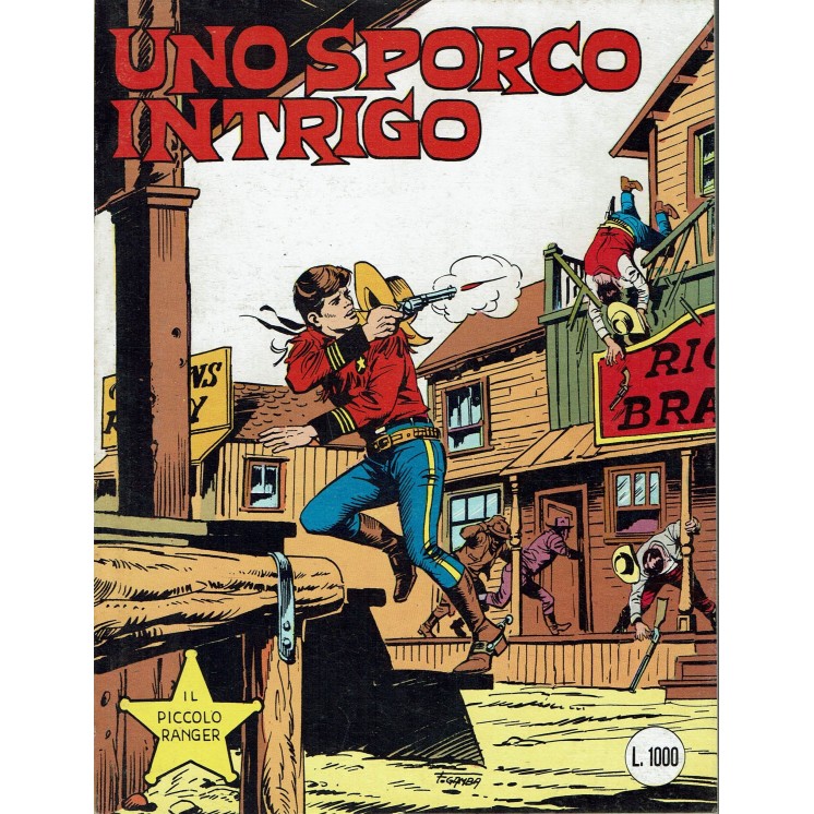 Gli albi Cow Boy 248 Piccolo Ranger uno sporco intrigo ed. Daim Press BO04