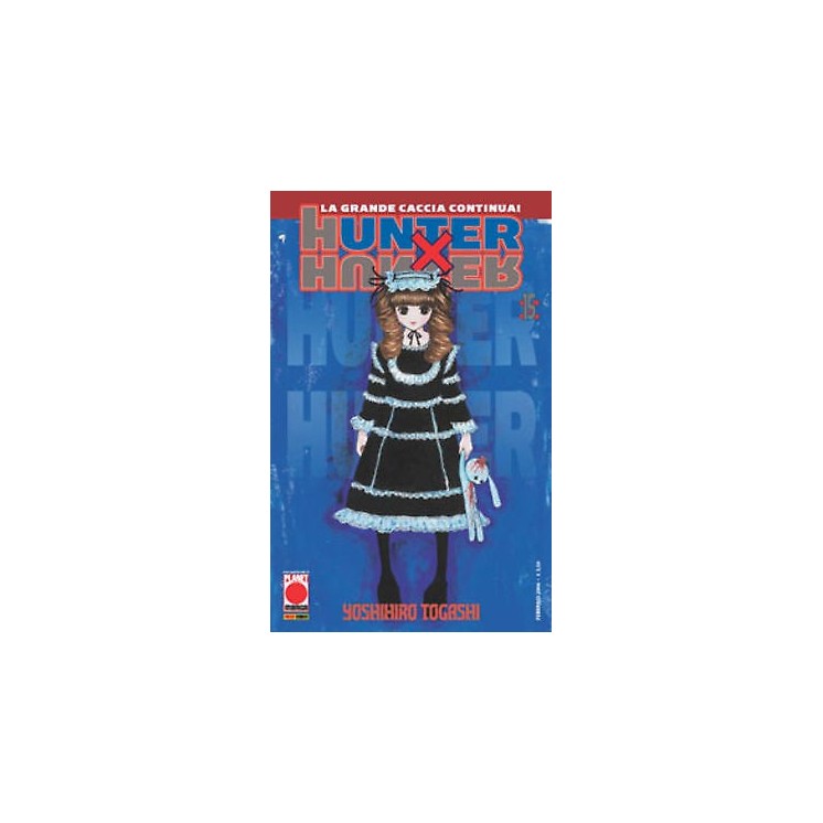 Hunter X Hunter n.15 di Yoshihiro Togashi RISTAMPA NUOVO ed. Panini