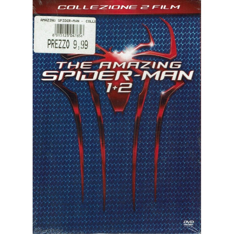 DVD The Amazing Spider Man 1,2 UOMO RAGNO Box NUOVO