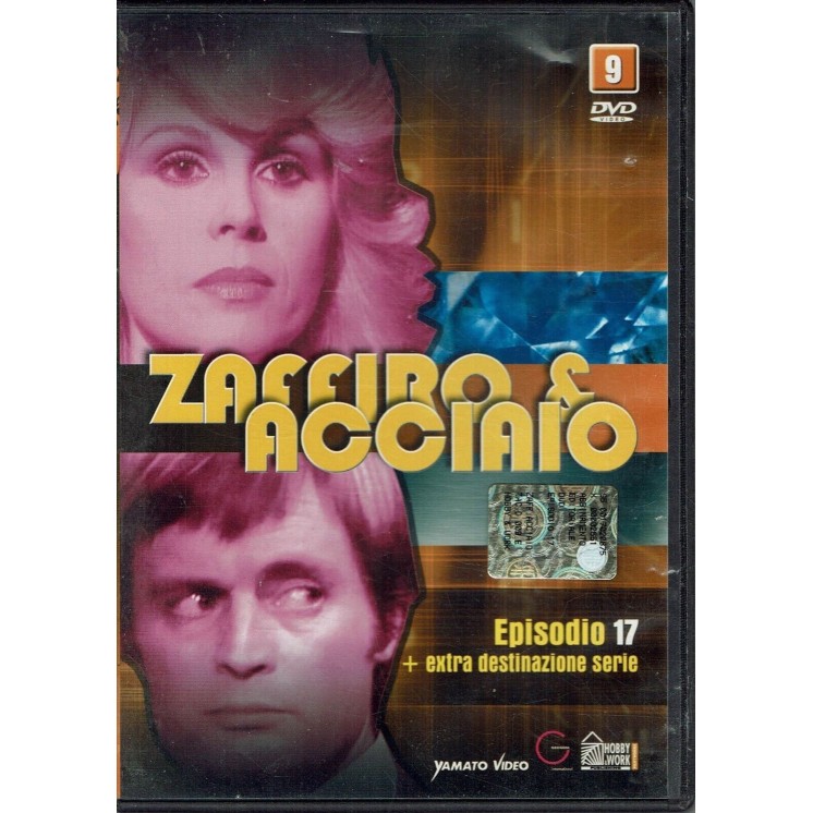 DVD ZAFFIRO E ACCIAIO 9 ep.  17 Hobby Work Yamato ITA USATO