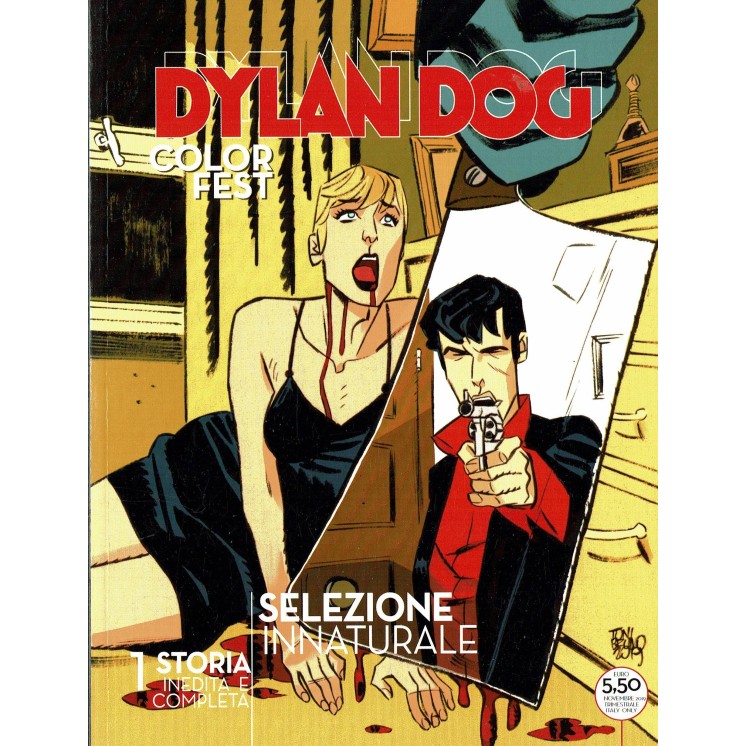 Dylan Dog Color Fest n.31 selezione innaturale cover Stano ed. Bonelli