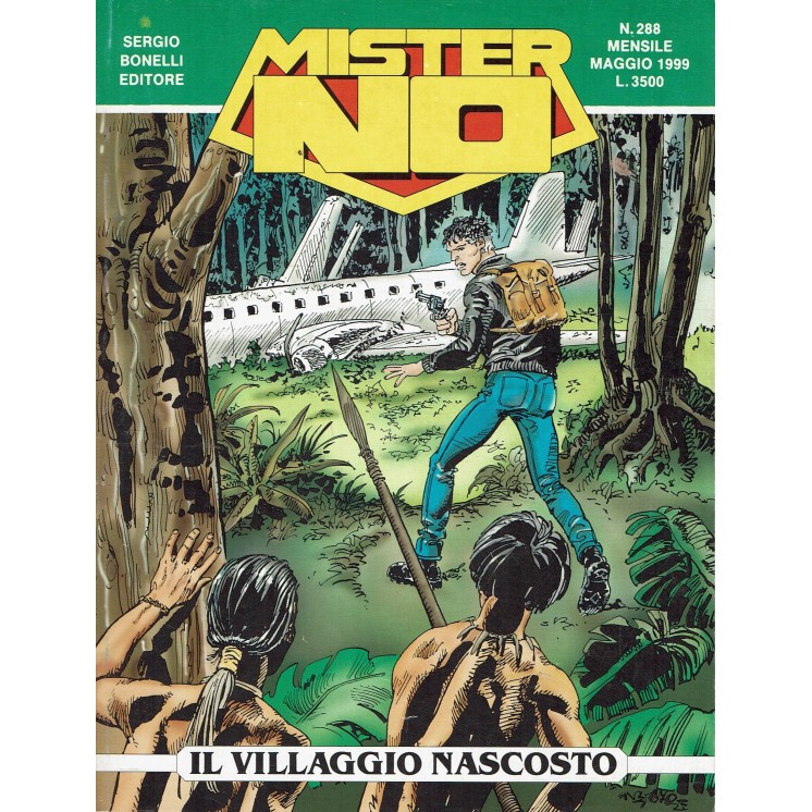 Mister No n.288 il villaggio nascosto di Diso ed. Bonelli