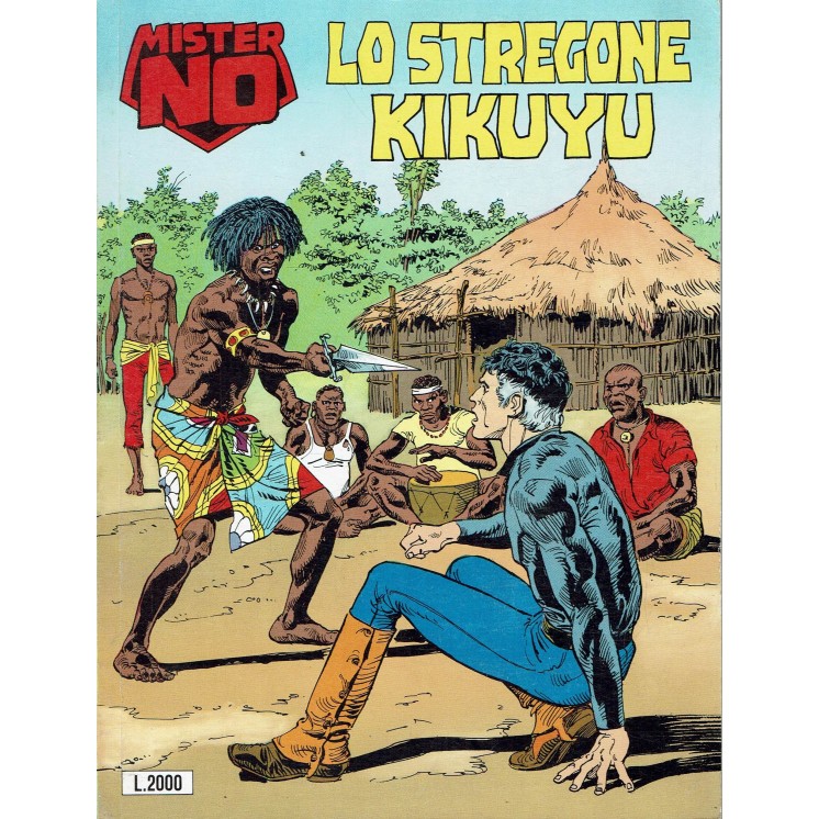 Mister No n.183 lo stregone Kikuyu di Diso ed. Bonelli