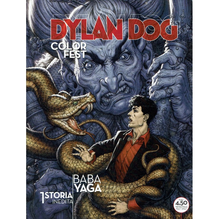 Dylan Dog Color Fest n.17 Baba Yaga di Barbato ed. Bonelli 