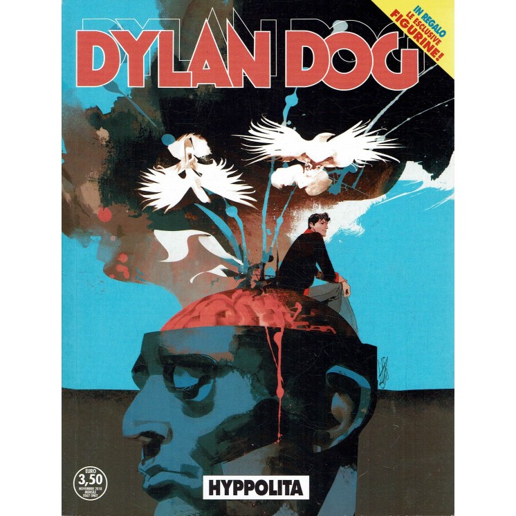 Dylan Dog n.386 Hyppolita con FIGURINE di Sclavi USATO ed. Bonelli