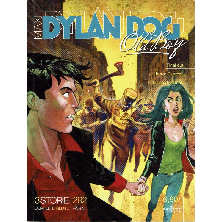 Dylan Dog Maxi Old Boy 33 3 storie completa BROSSURATO ed. Bonelli