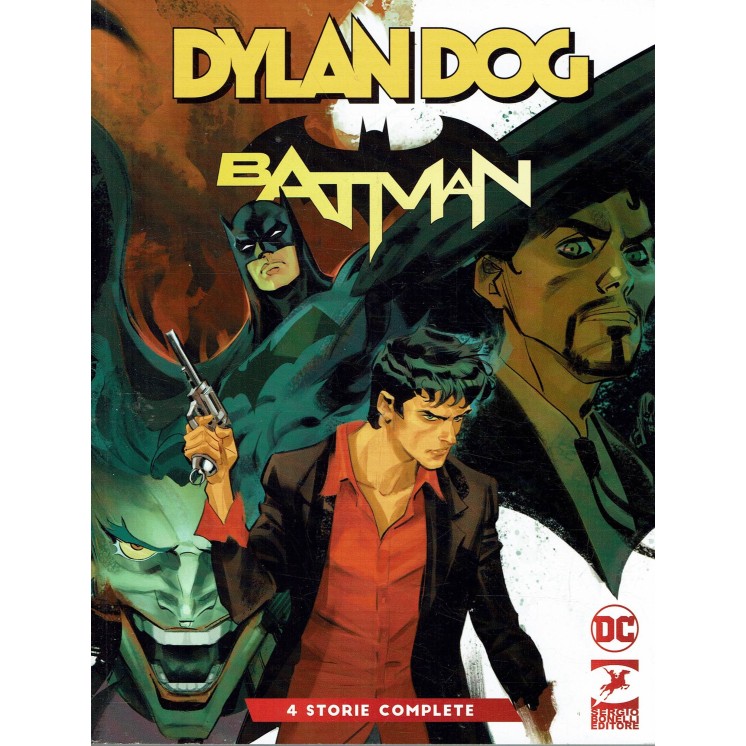 Dylan Dog Batman 4 storie complete di Cavenago ed. Bonelli