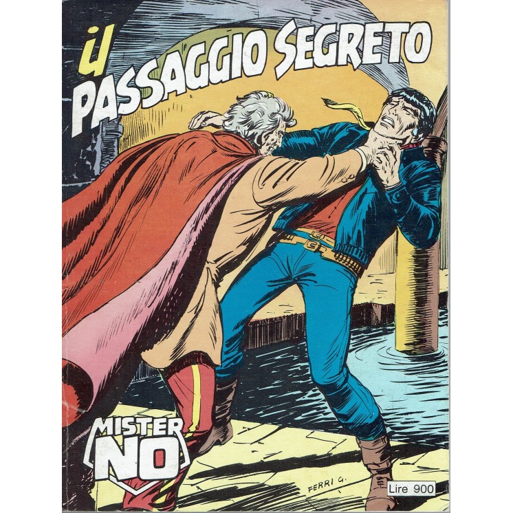 Mister No n. 98 il passaggio segreto di Guido Nolitta ed. CEPIM