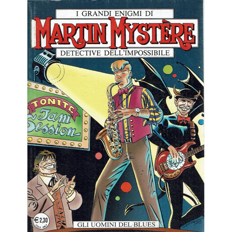 Martin Mystere n.261 gli uomini del blues di Castelli ed. Bonelli  