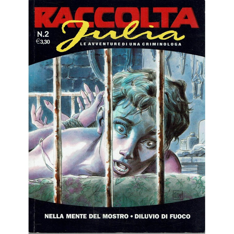 RACCOLTA Julia   2 le avventure di una criminologa di Berardi ed. Bonelli BO05
