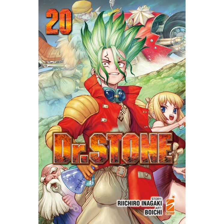 Dr. Stone 20 di R. Inagaki e Boichi ed. Star Comics NUOVO