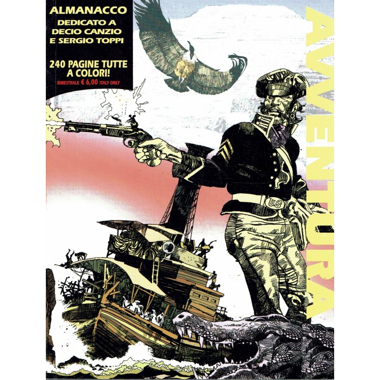 Zagor Almanacco dell'Avventura 2014 dedicato Sergio Toppi ed. Bonelli