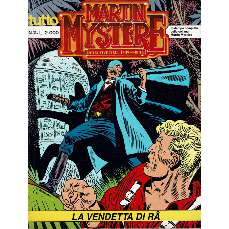Tutto Martin Mystere   2 la vendetta di Rà di Castelli ed.Bonelli BO06