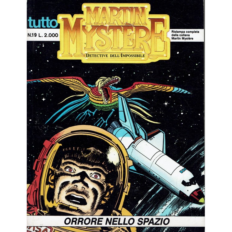 Tutto Martin Mystere  19 orrore nello spazio di Castelli ed. Bonelli BO06
