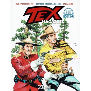 Tex magazine 2021 2 storie inedite di  Mignacco ed. Bonelli
