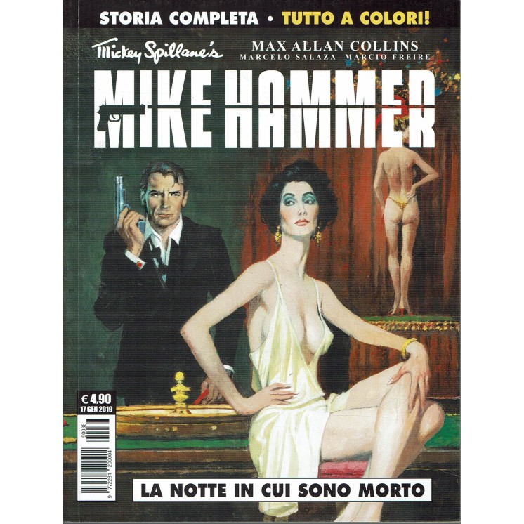 Mike Hammer Mickey Spillane la notte in cui sono morto di Collincs ed. Cosmo BO06