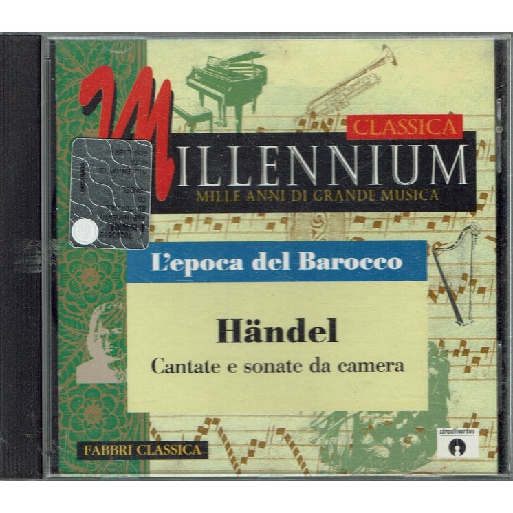 CD18 64 Millennium Classica Barocco Handel 21 tracks Naxos 1998
