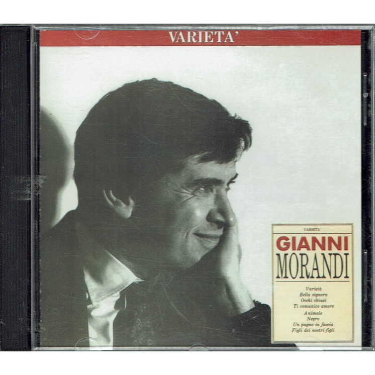 CD18 66 Gianni Morandi Varietà 8 tracks BMG Tv Sorrisi e Canzoni 