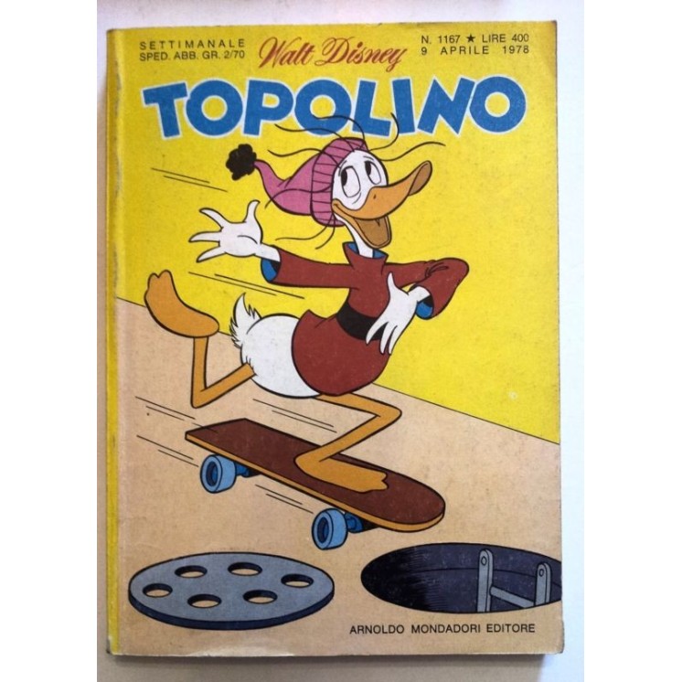 Topolino n.1167 inserto VENTANA ed. Walt Disney Mondadori