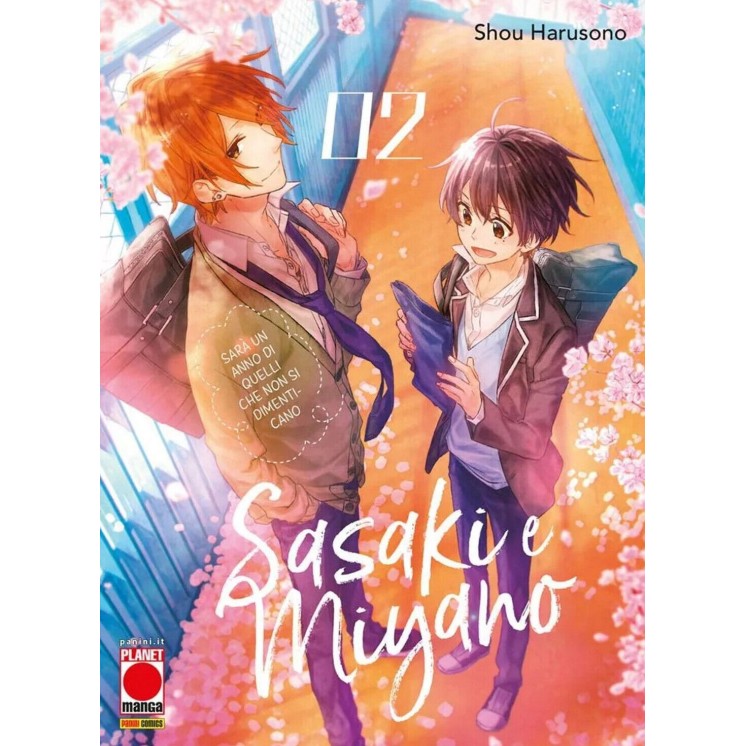 Sasaki e Miyano  2 di Shou Harusono ed. Panini NUOVO