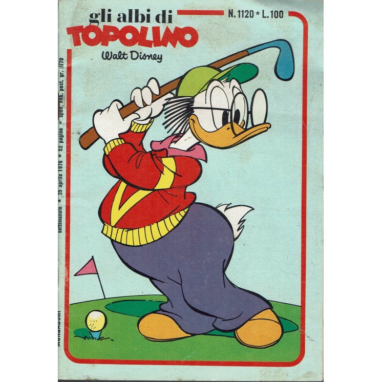 Albi di Topolino 1120 Paperino e la giornata dello Zio ed. Mondadori FU07 